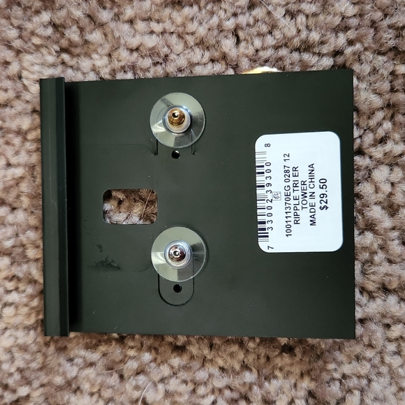 Alfani Rippled Disk Drop Earrings - Picture 3 of 3